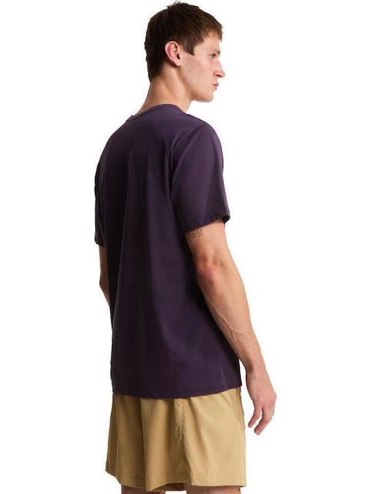 Simple Dome T-shirt Purple