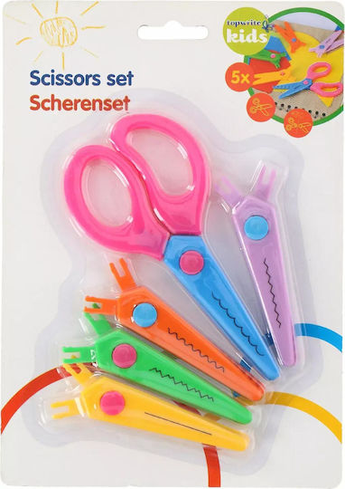 Topwrite Kids Safe School Scissors 5pcs
