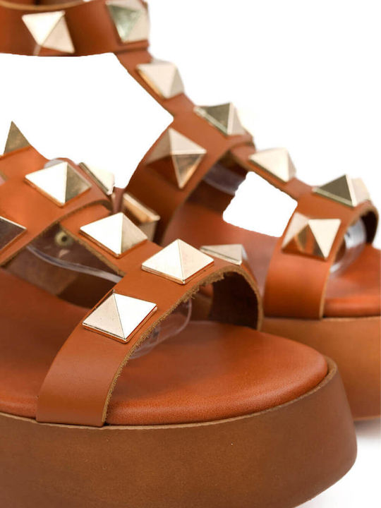 Ταμπά Flatforms Χρυσά Μεταλλικά Στοιχεία