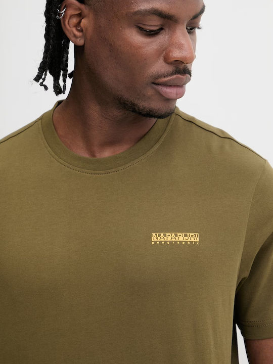 T-shirt Dark Olive NP0A4FZZ-G3A