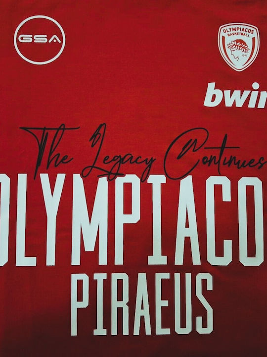 Olympiacos T-shirt Red