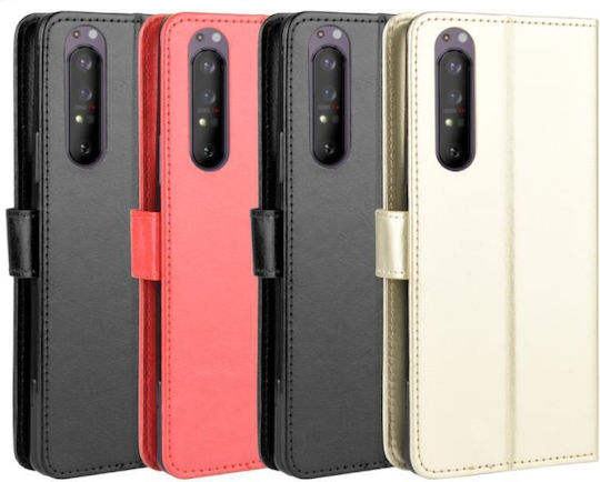Book Δερμάτινο Μαύρο (Xperia 1 II)