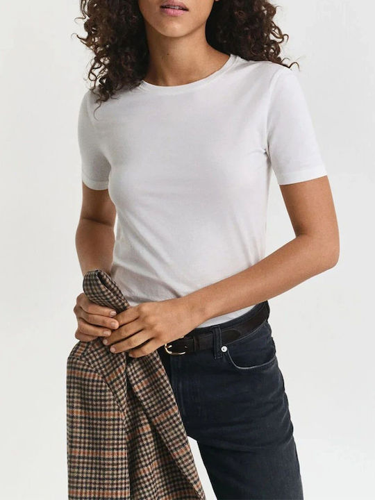Gant Tricou Alb