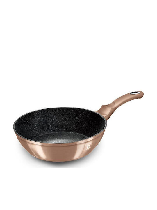 Berlinger Haus Metallic Line Kochgeschirr-Set aus Aluminiumguss Rose Gold mit Antihaftbeschichtung 6 Teile