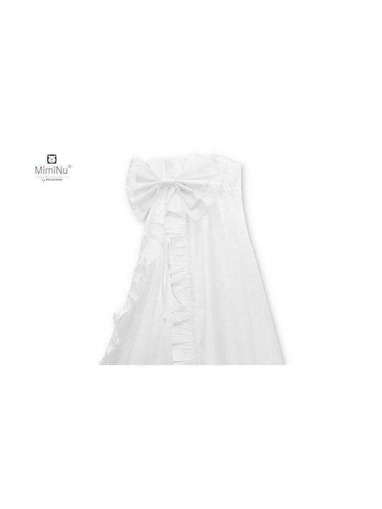 MimiNu Baby Mosquito Net for Crib White