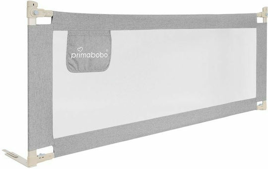 Primabobo Bară de Protecție pentru Pat din Material Spumă în Culoare Gri 68 cm