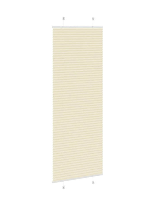 vidaXL Χαλί 70x200cm Cream