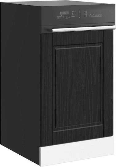Dulap Suspendat Negru Stejar 45x67x67 cm