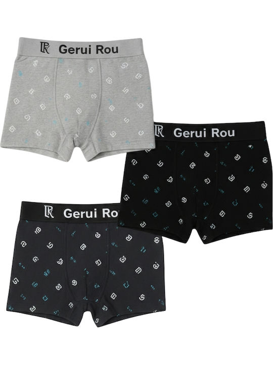 Ανδρικά Μποξεράκια Πολυχρωμο 3Pack