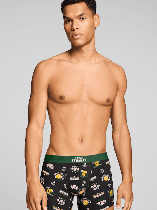 Ανδρικά Μποξεράκια Black, Grey, Green 2Pack
