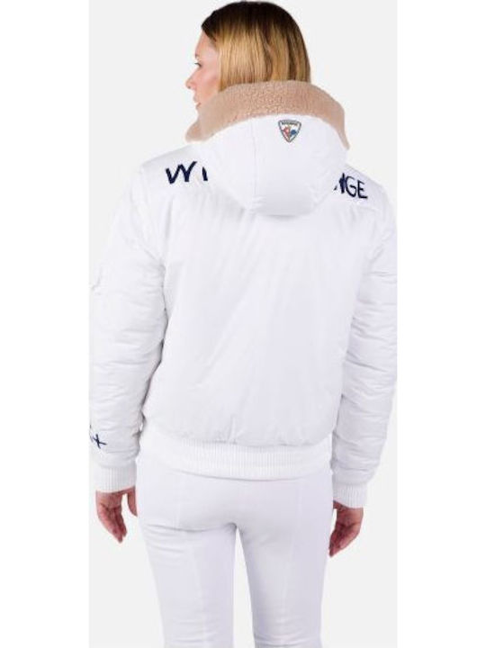 Damen Bomberjacke White