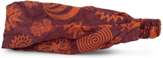Cotton Hair Band Ba 09 Printed Bordeaux