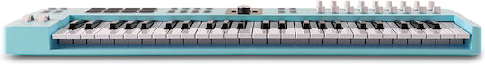 Arturia Midi Controller Keylab Essential με 49 Πλήκτρα Μπλε