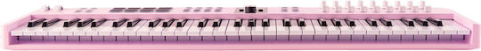 Arturia Controler Midi Keylab Essential cu 61 taste Roz