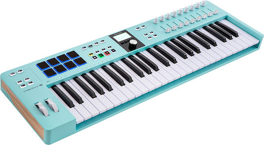 Arturia Midi Controller Keylab Essential με 49 Πλήκτρα Μπλε