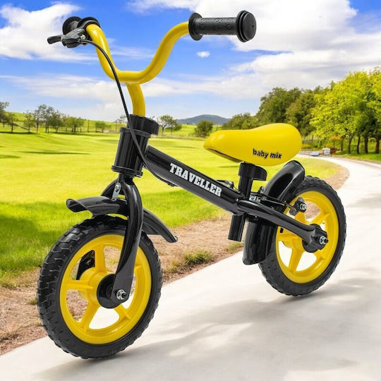 BabyMix Kinderlaufrad Schwarz
