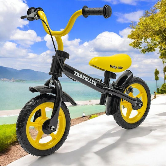 BabyMix Kinderlaufrad Schwarz