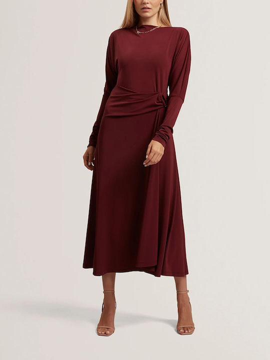 chinese dress ladies Ted Baker Womens Wilmer Houndstooth Midi Dress, Dark Green