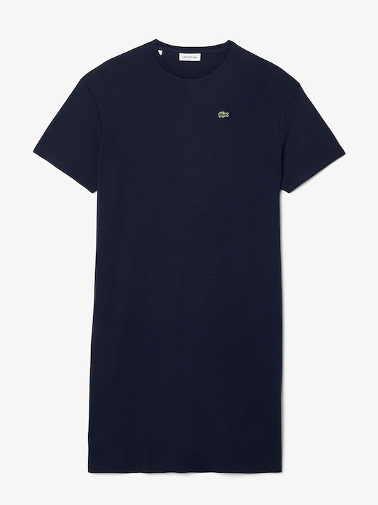Лятна Midi T-shirt Рокля Тъмносин
