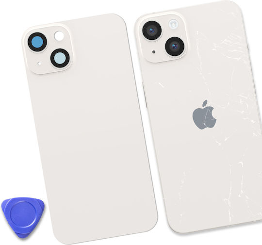 Clappio Battery Cover Iphone 14 Adhesive Integrated Magsafe Module White