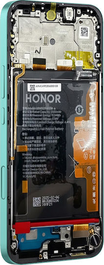 Honor Original Complete Amoled Screen Honor 400 Lite Frame Battery Turquoise