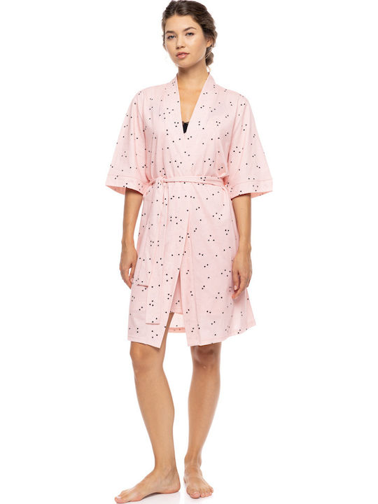 Pink Label Summer Women's Nightgown Pink