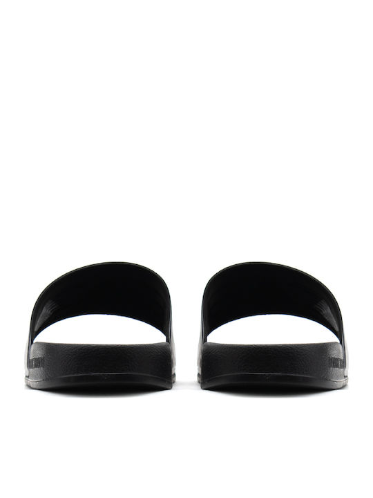 Men's Black Slides