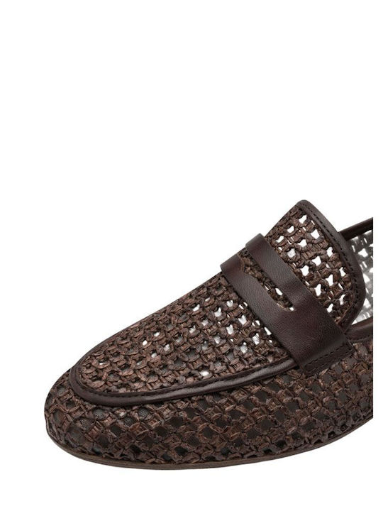 Women's Moccasins in Brown Colour