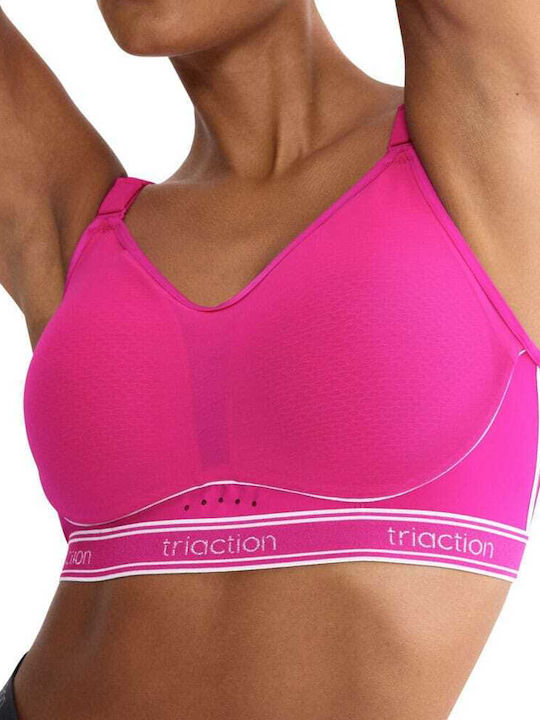 Triaction Cardio Fuchsia Athletic Bra without Underwire