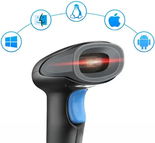 Zenwire Handheld-Scanner Verkabelt mit Lesbarkeit 1D Barcodes