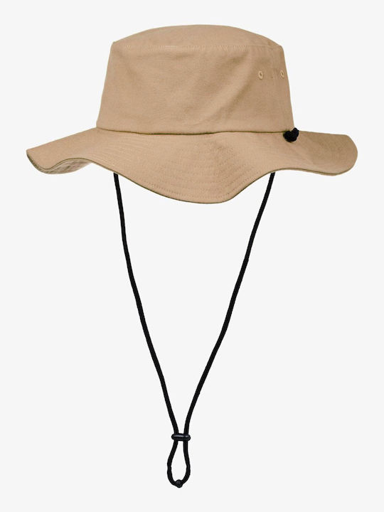 Quiksilver Bushmaster Fabric Men's Hat Style Bucket Beige
