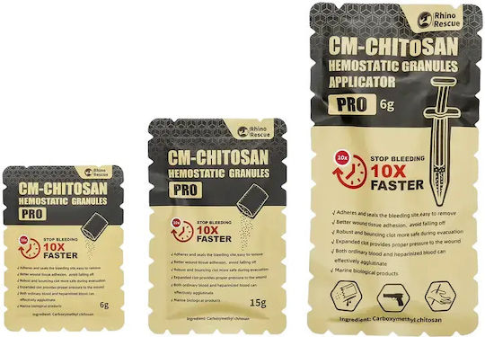 RhinoRescue Chitosan Pro Hemostatic for Healing 6g