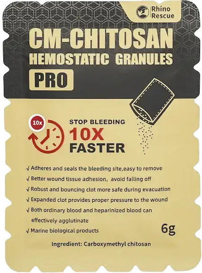 RhinoRescue Chitosan Pro Hemostatic for Healing 6g