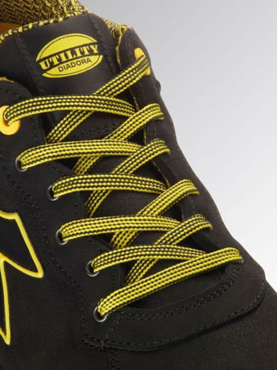 Utility Diadora Waterproof Safety Low Shoe Black Beat Da2 Low S3s Fo Hro Sr En Iso 20345:2022 181168