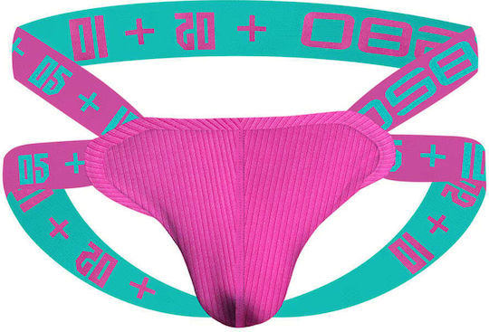 Kinksters Men's Underwear Jockstrap Pink
