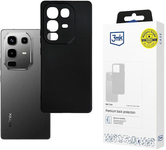 3MK Back Cover Silicone Black (Infinix Note 50 Pro)