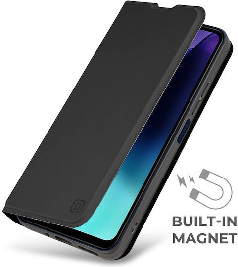 Obal:Me Smoothtouch Книга Кожа Черен (OnePlus Nord 5)