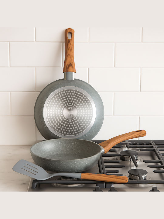 Bakaji Aluminum Pans Set with Non-stick Coating 2 Pieces