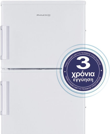 Philco Double Door Refrigerator 240lt H166xW55xD58cm White PRD 262WE