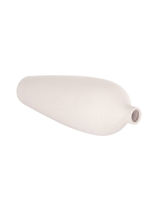 Ceramic Tabletop Decor Fb94624.01 Off-White Crystal Ø24x70cm
