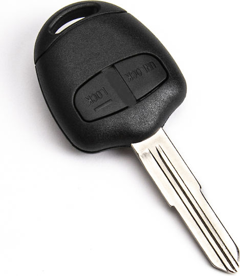 Калъф за Автомобилен Ключ с Острие без Бутони за Mitsubishi Citroen Peugeot