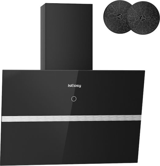 IsEasy Vent Hood Chimney 60cm Gray with Wi-Fi
