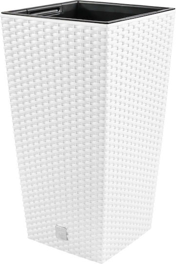 SGTT Ghiveci De Flori Alb 32.5 Cm