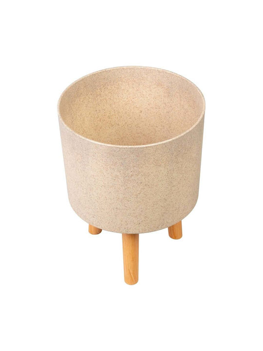SGTT Kunststoff-Blumentopf Beiges 26x26cm
