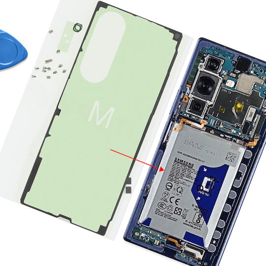 Samsung Kit Adeziv Galaxy Z Fold 7 Pachet Service Sticlă Spate Verde Negru