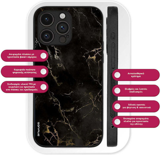 Θήκη Sonique Marble Series Honor Magic8 Pro 5g Μαύρο 01