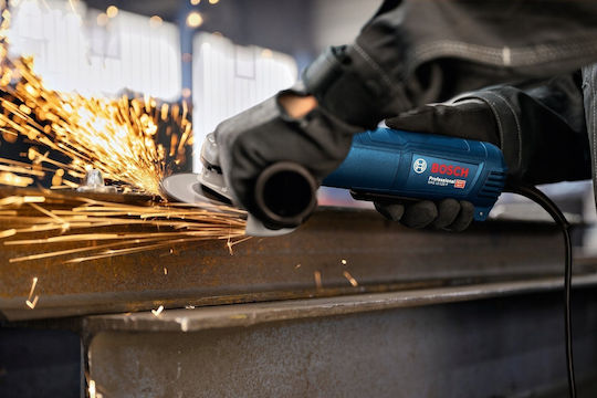 Bosch GWS 12-125 P Grinder 125mm Electric 1200W with Speed Adjustment