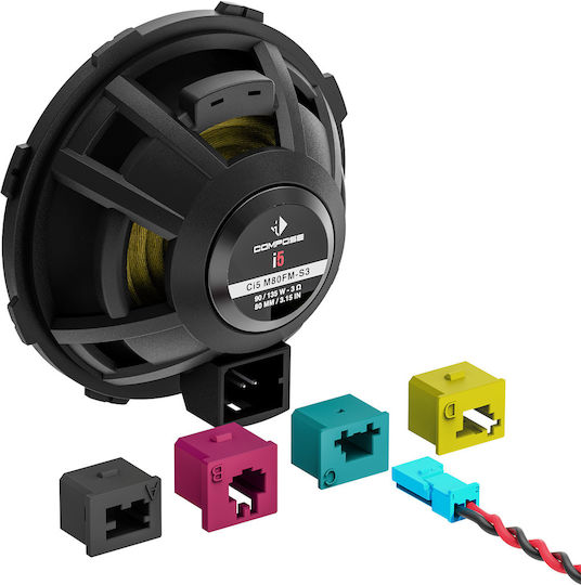 Helix Ci5 Set Car Speakers 3.15" with 90W RMS Midrange