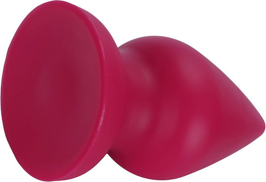 Kinksters Anal Plug Large Red 18.5cm