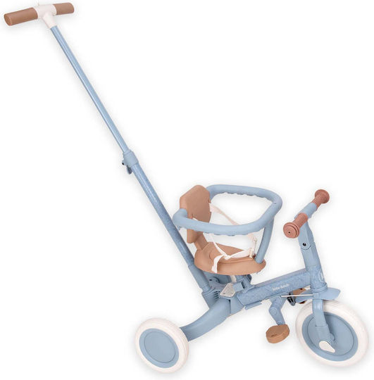 Little Dutch Safari Dreams Convertible with Parental Handle 4 in 1 for Ages 1-3 Blue